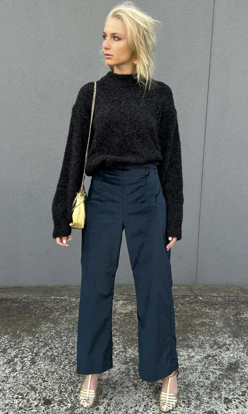 Second Female Milla Knit - Black