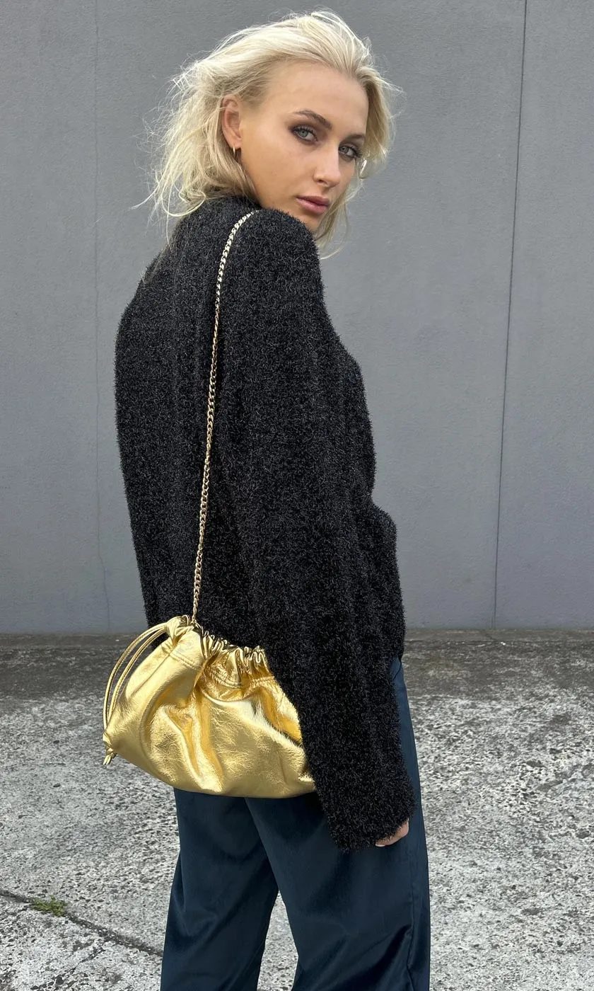 Second Female Milla Knit - Black