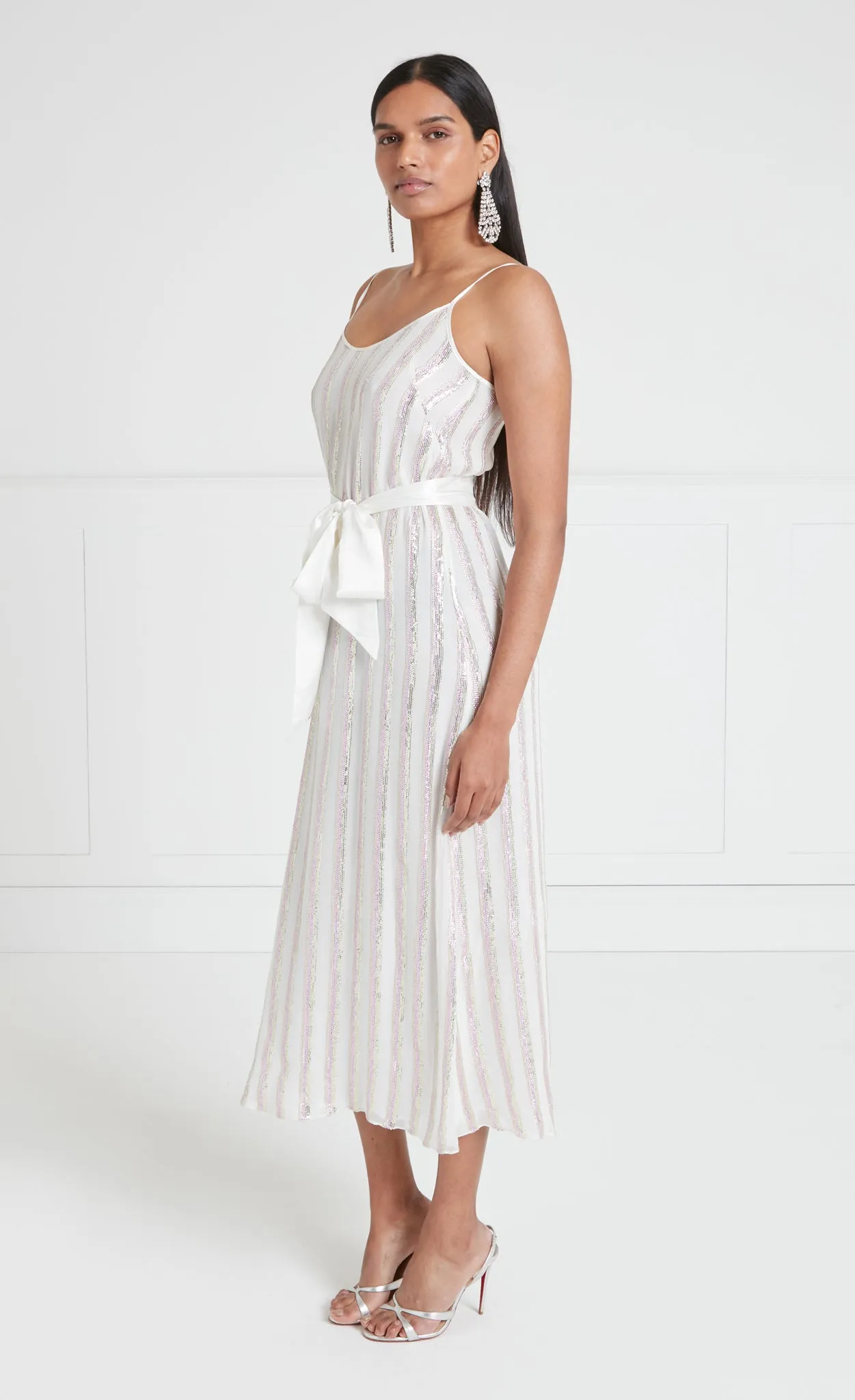 Selena Slip Dress - Cream