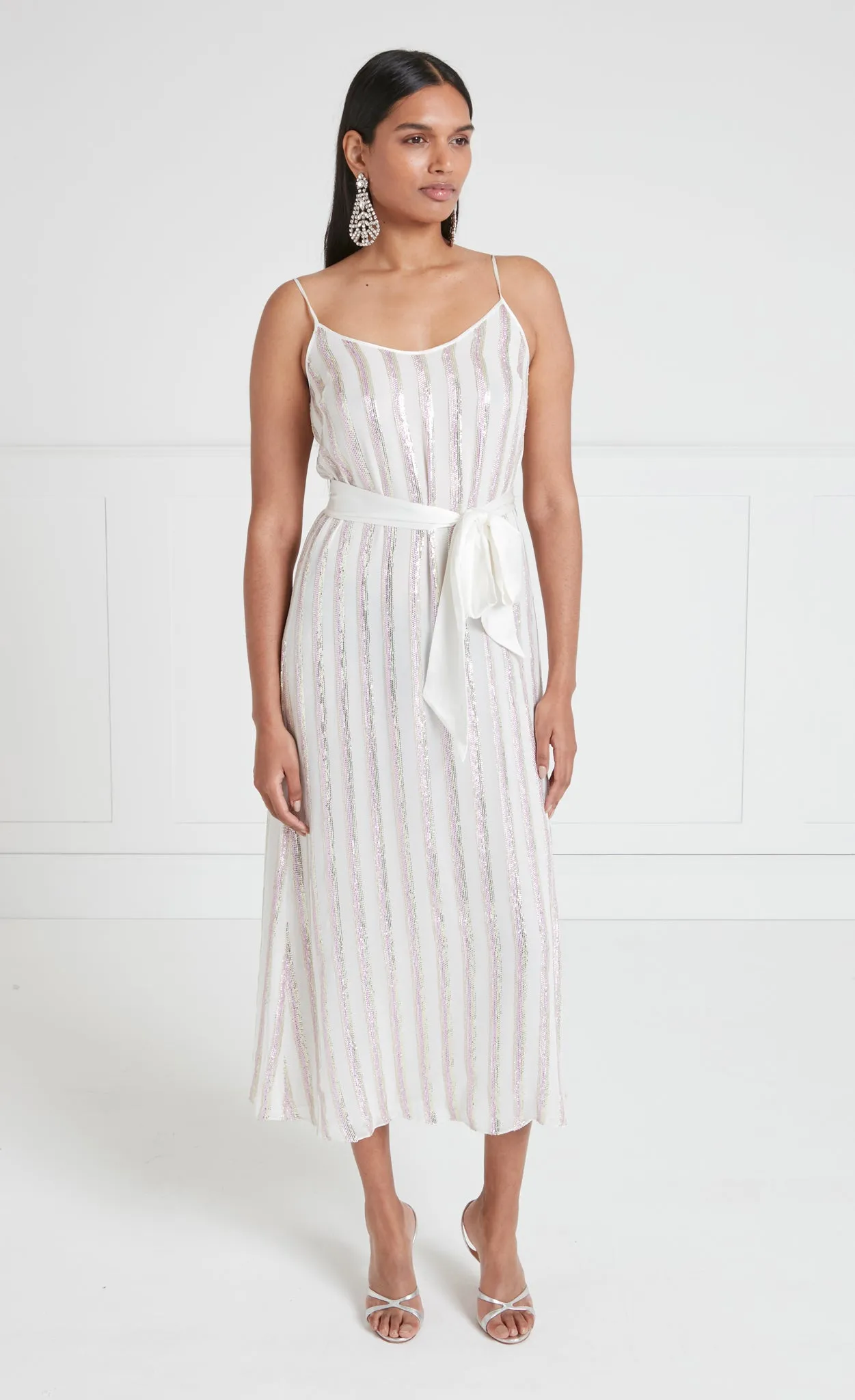 Selena Slip Dress - Cream