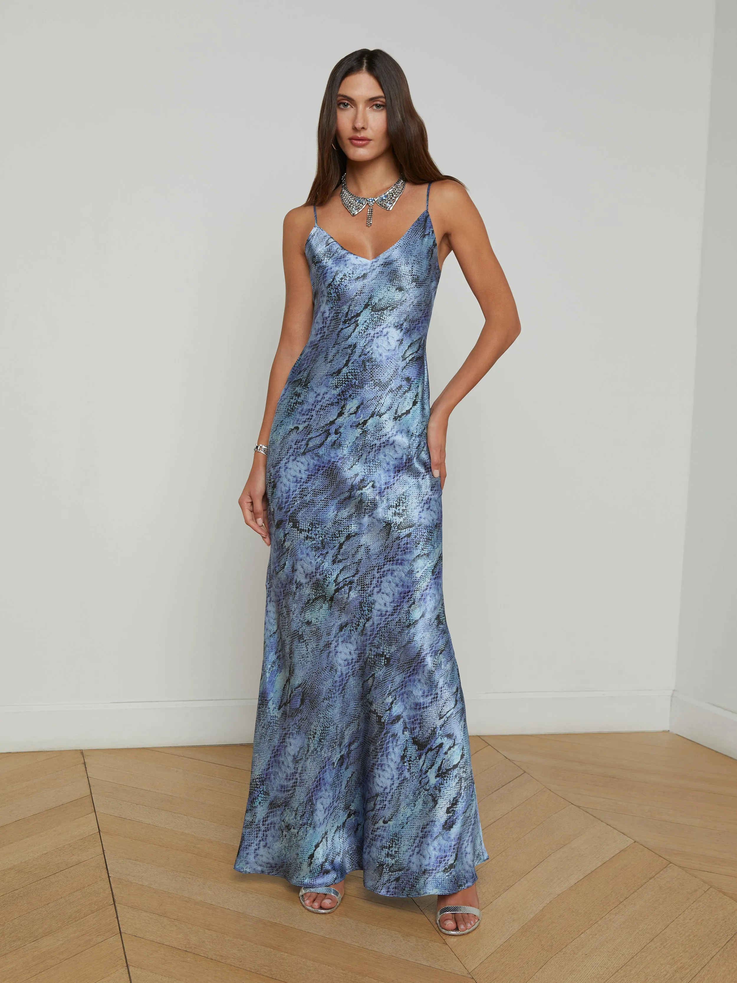 Serita Silk Gown