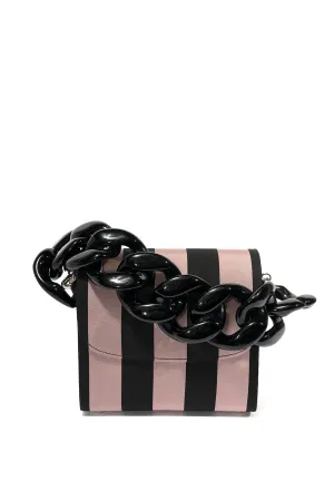 STRIPPED CHAIN BAG