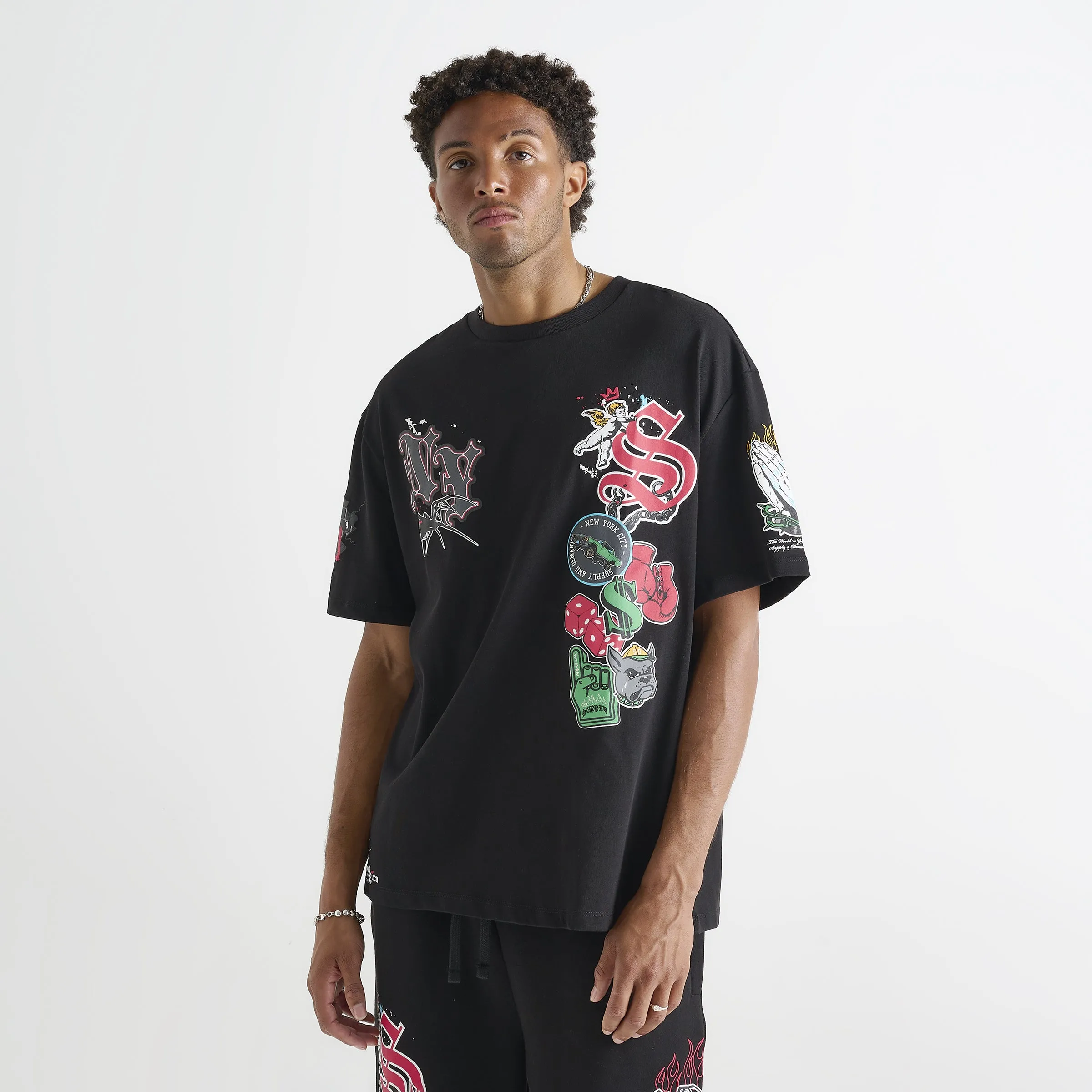 Supply & Demand Steele T-Shirt / Black