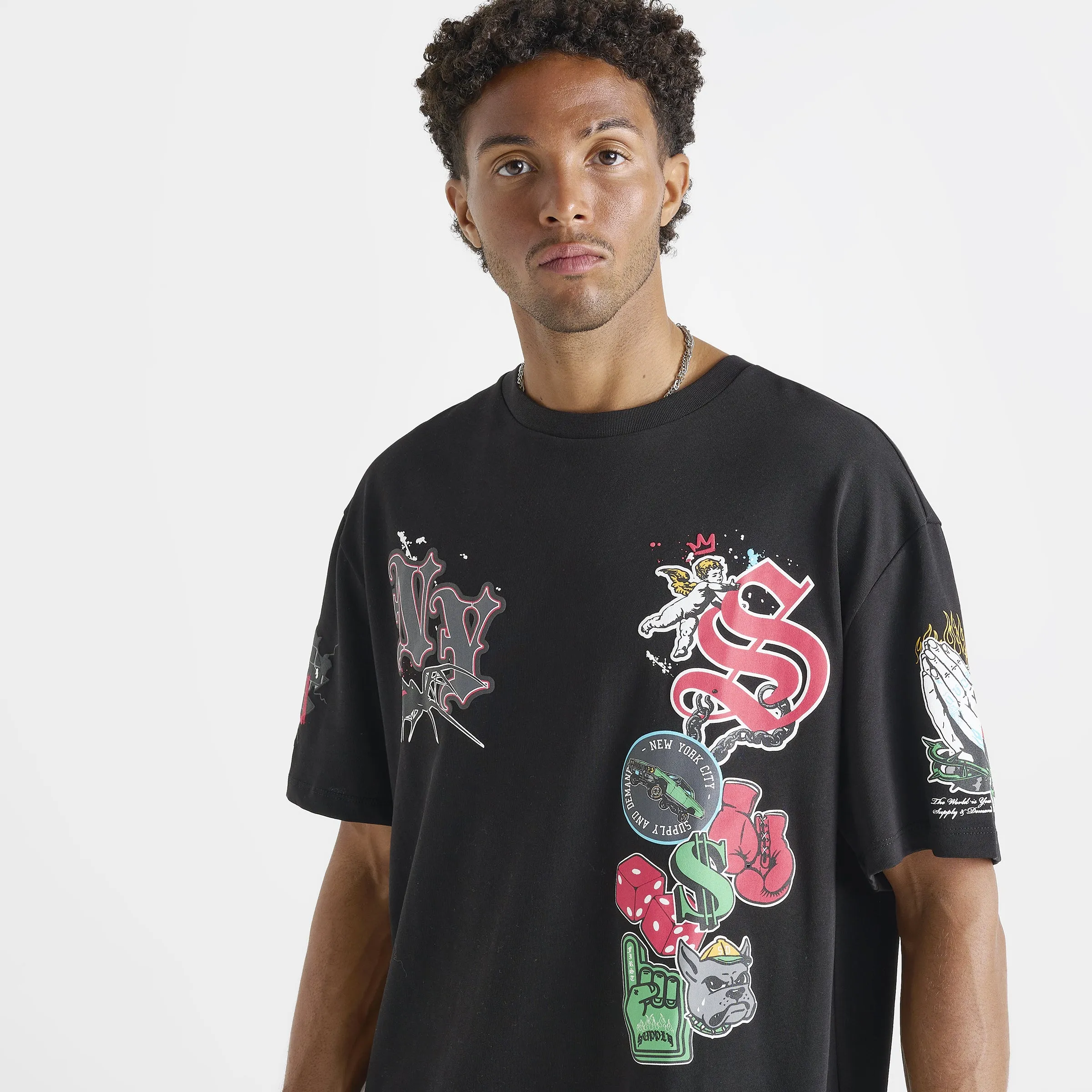 Supply & Demand Steele T-Shirt / Black