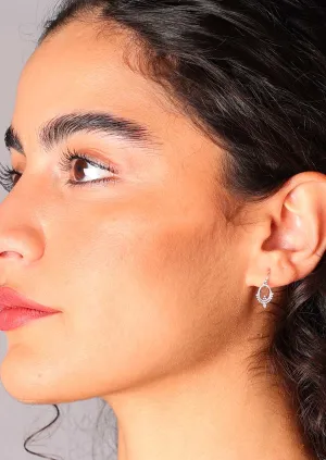 Sweet Circles Silver Earrings