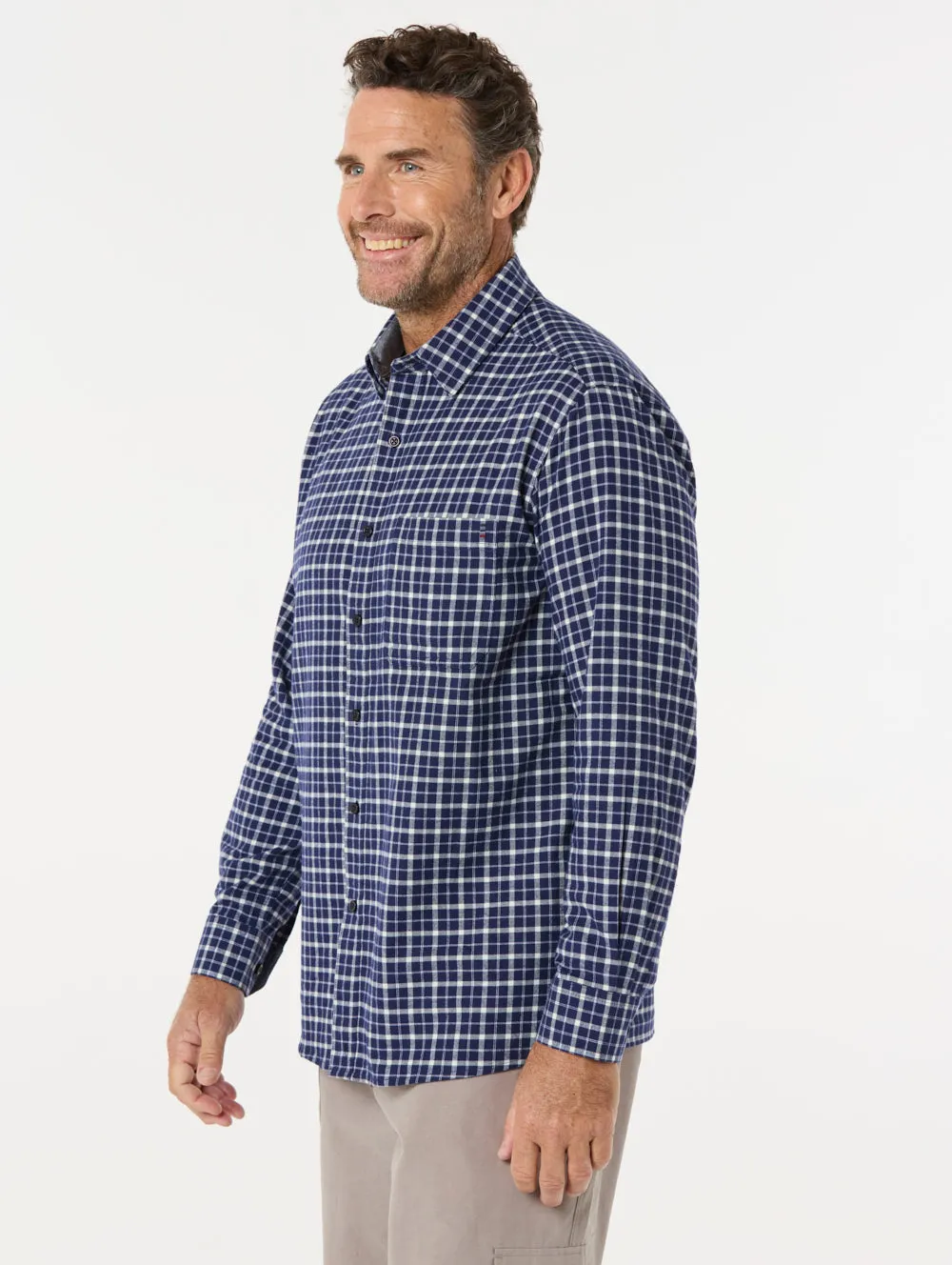 Thames Cotton Brush Shirt