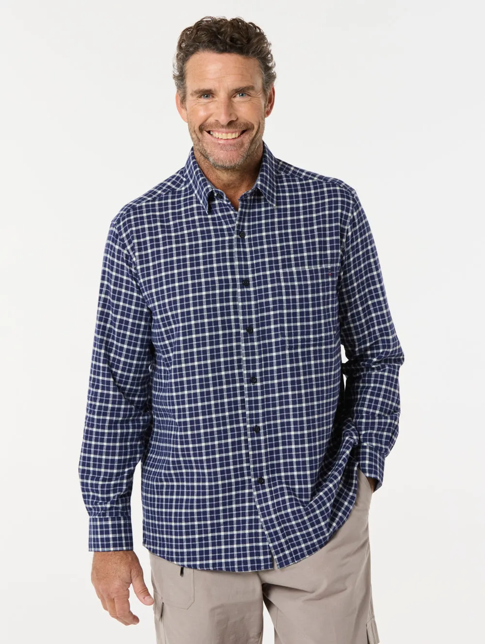 Thames Cotton Brush Shirt