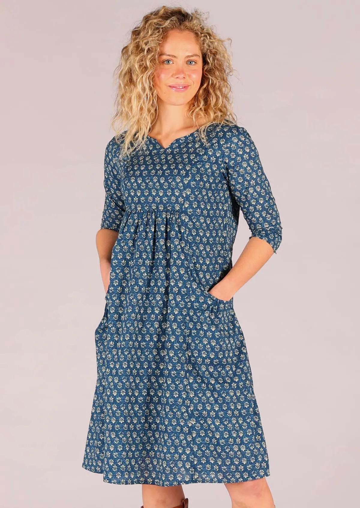 Tilda Dress Bluebell