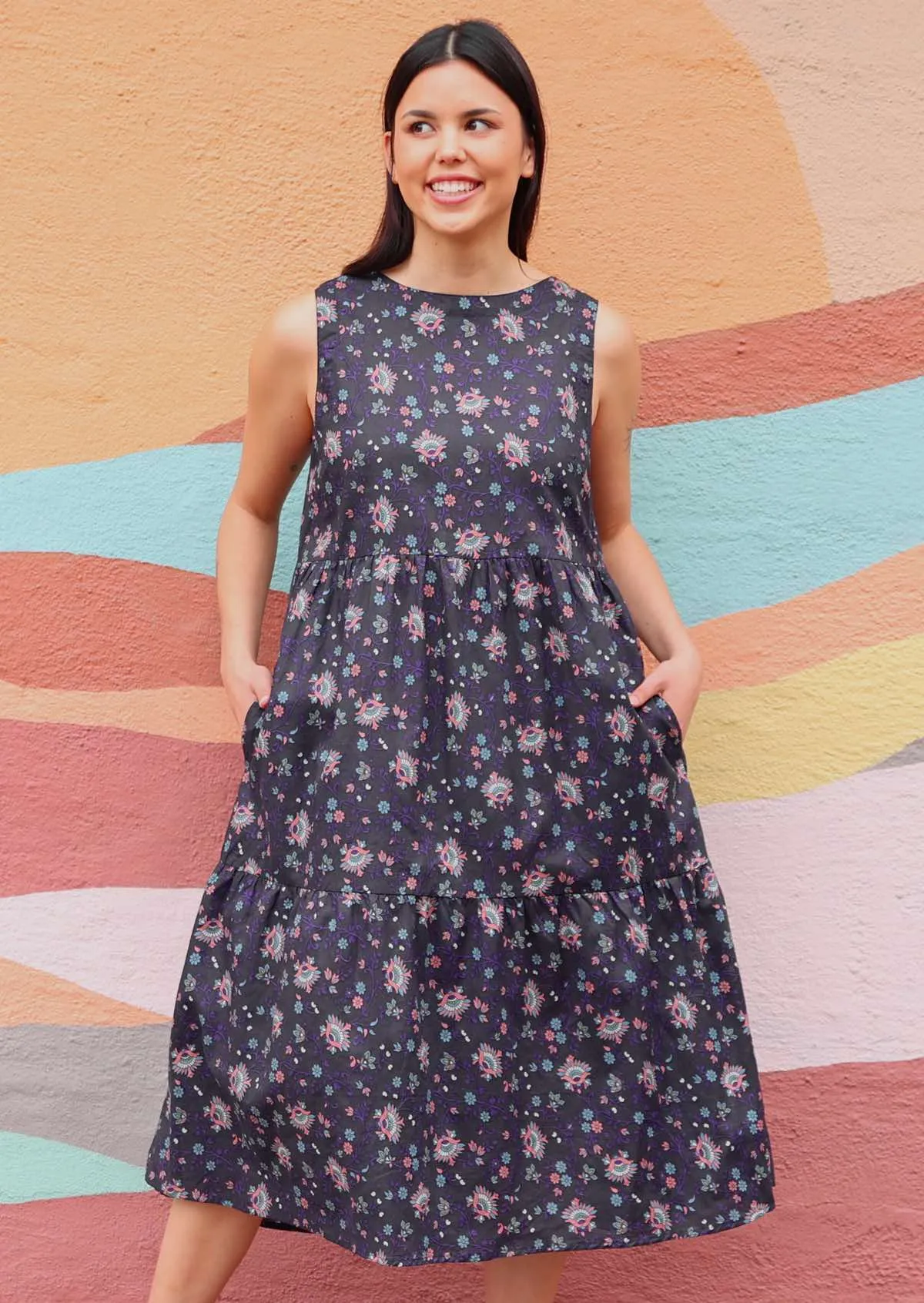 Tully Dress Eventide
