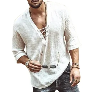 West Louis™ Summer Patchwork Short Sleeve Shirt