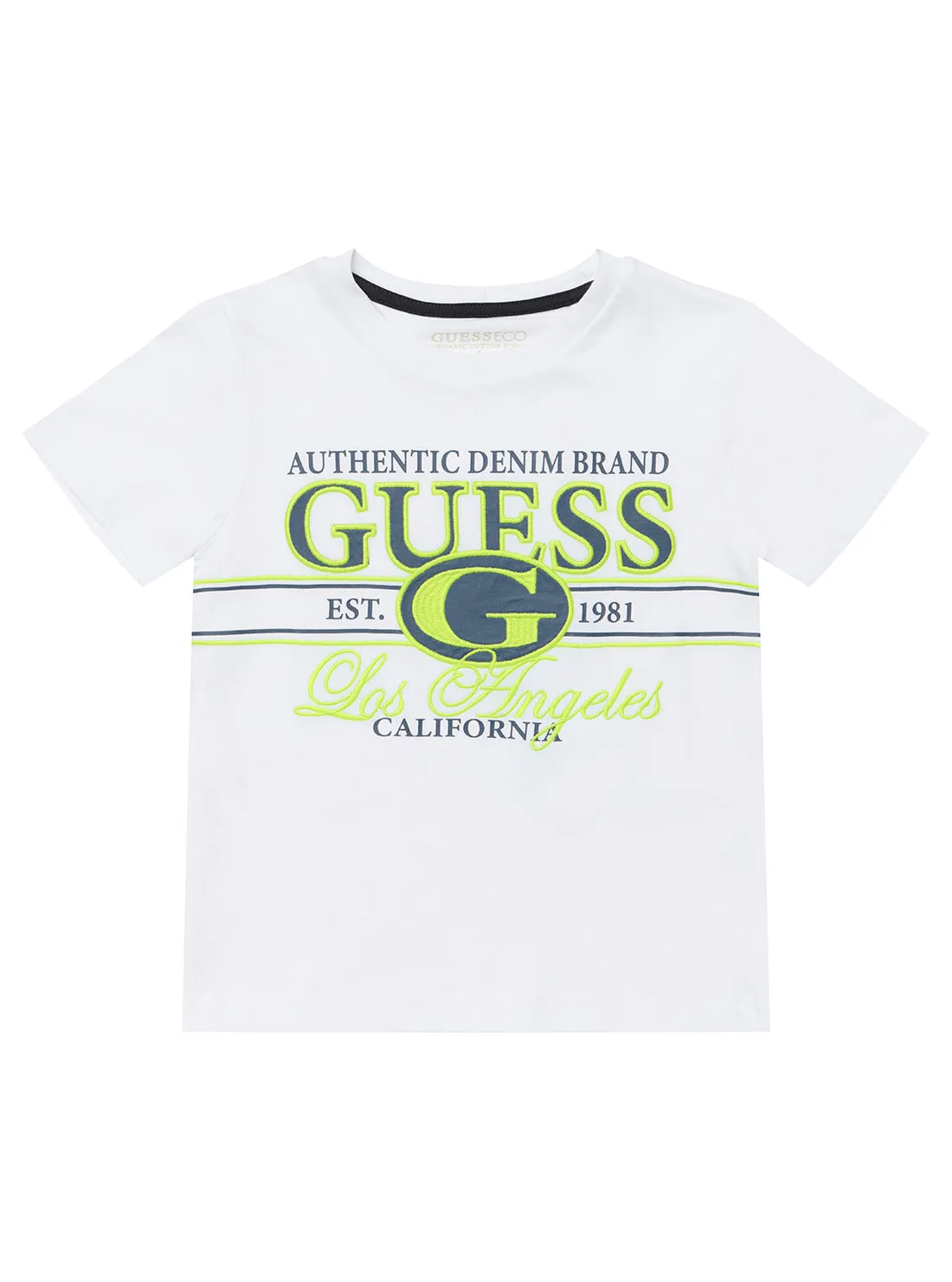 White Short Sleeve T-shirt (3-7)