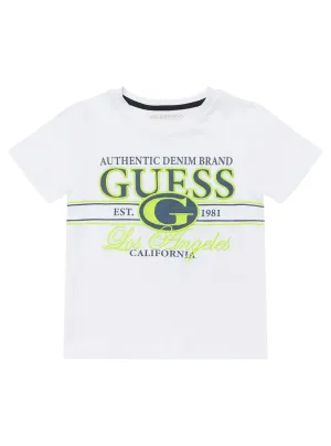 White Short Sleeve T-shirt (3-7)