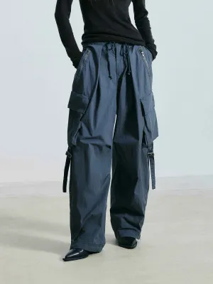 Wide Leg Cargo Pants