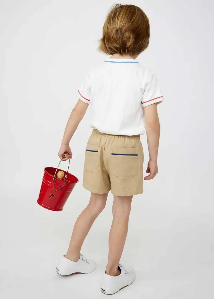 Willie Toddler T-Shirt - Tri Piping