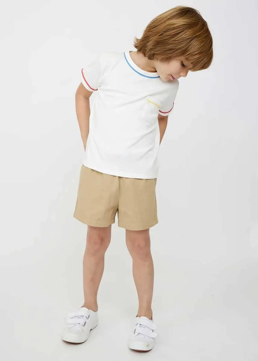 Willie Toddler T-Shirt - Tri Piping