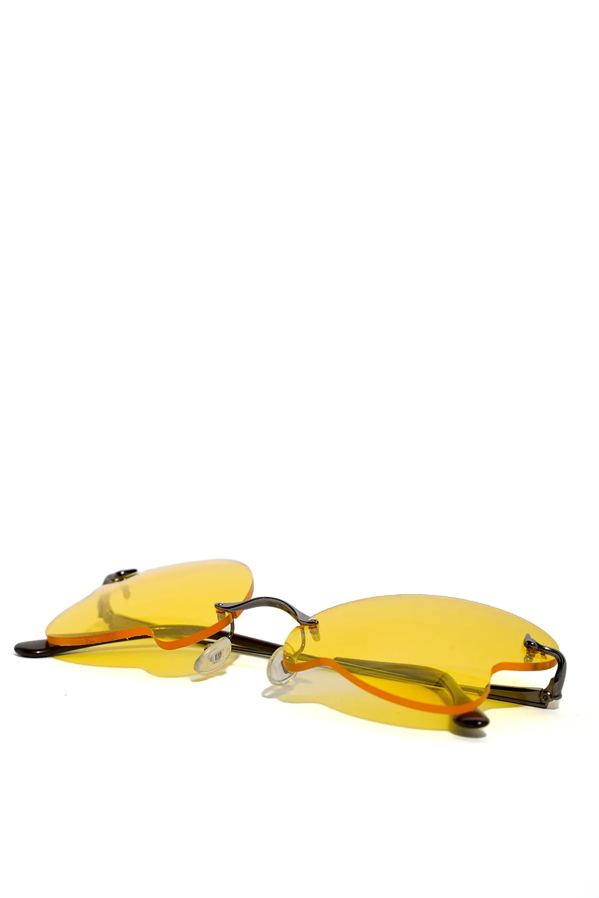 YELLOW BUTTERFLY SUNGLASSES